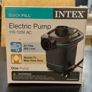 Intex Quickfill Electric Air Bed Pump 110-120 AC